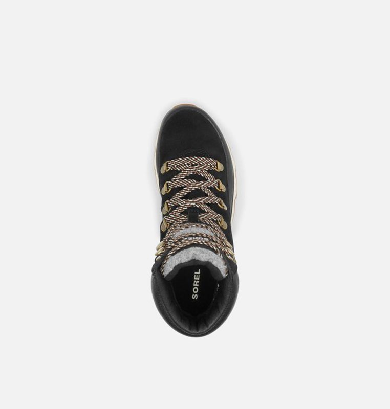 Womens Sneakers Black - Sorel Kinetic™ Conquest Boot - 683905-WJZ